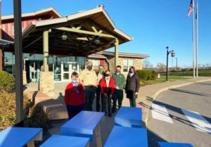 Eagle Scout project creates workspaces for virtual learning